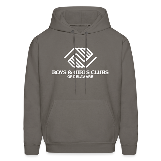 LOGO ONLY Men's Hoodie - asphalt gray