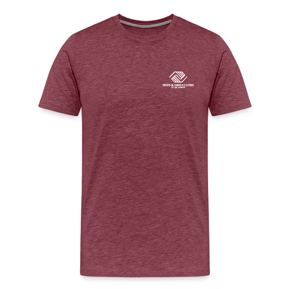 STAFF Men's Premium T-Shirt - heather burgundy