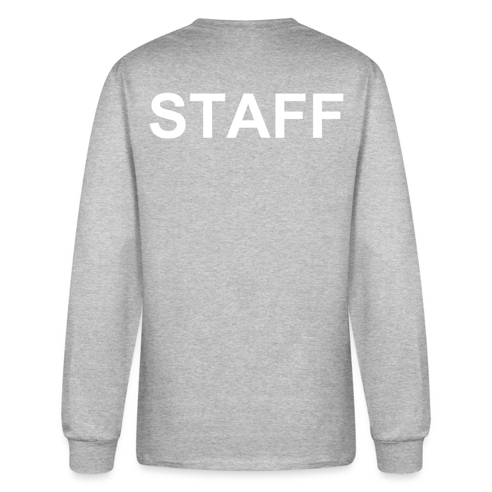 STAFF Men's Long Sleeve T-Shirt - heather gray