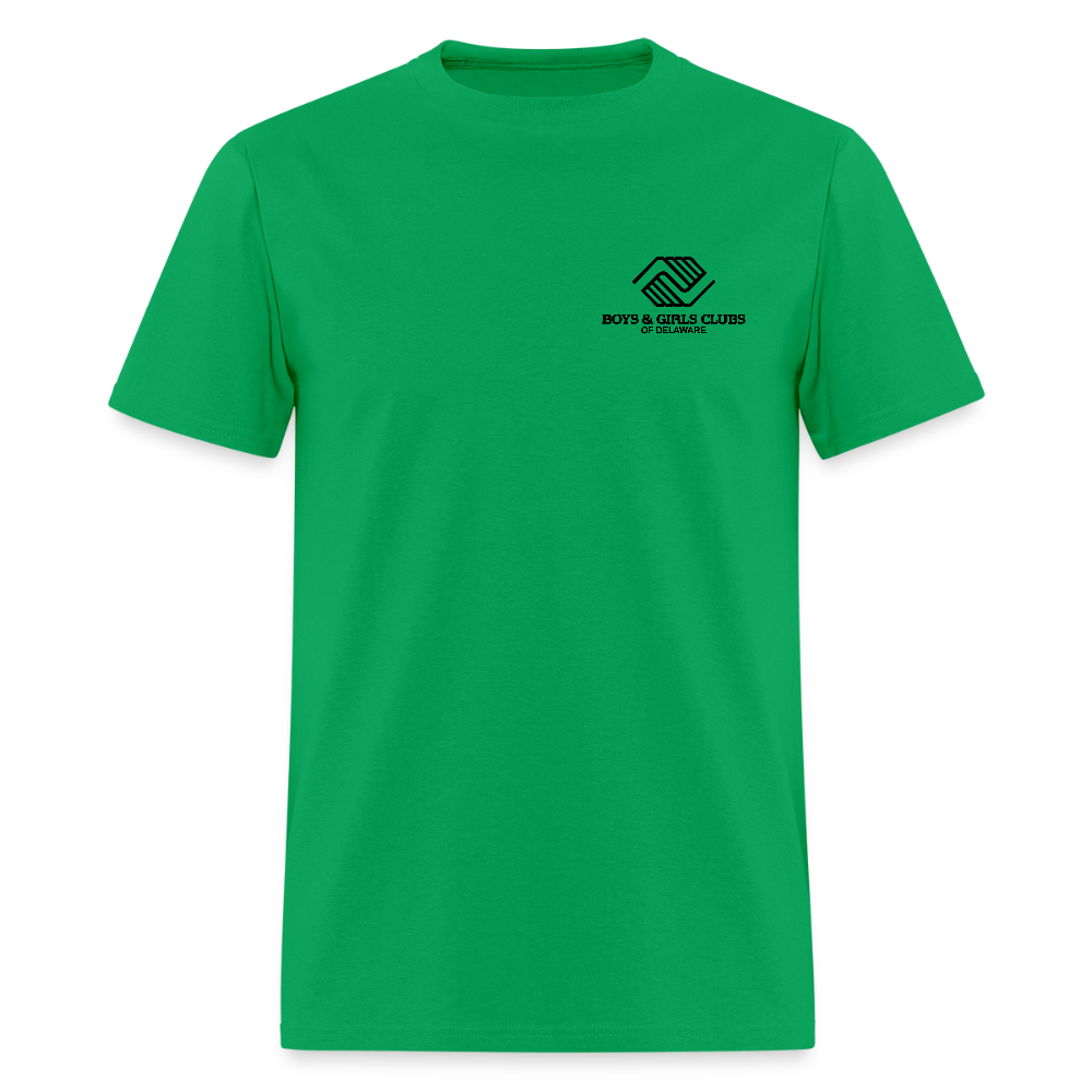 LOGO ONLY Men's T-Shirt | GILDAN 5000 - bright green