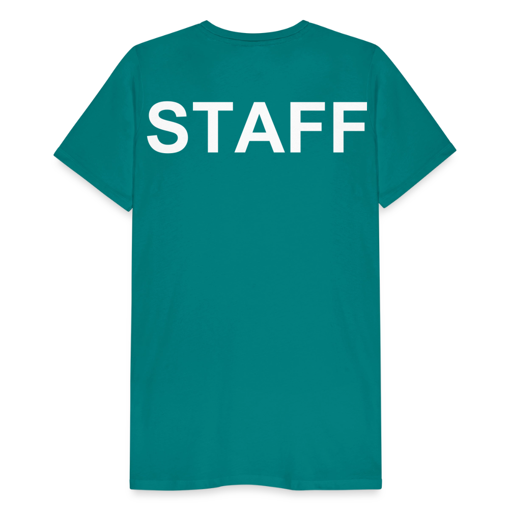 STAFF Men's Premium T-Shirt - teal