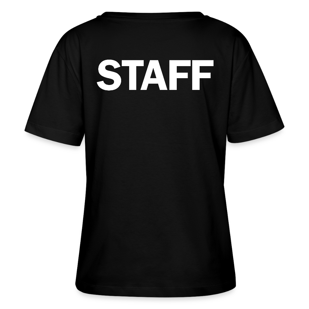 STAFF Stanley/Stella Serena Women’s Relaxed Organic T-Shirt - black