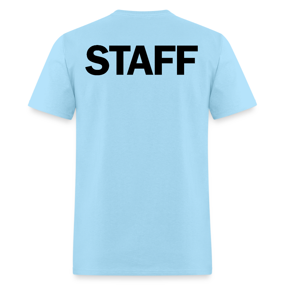 STAFF Men's T-Shirt | GILDAN 5000 - powder blue