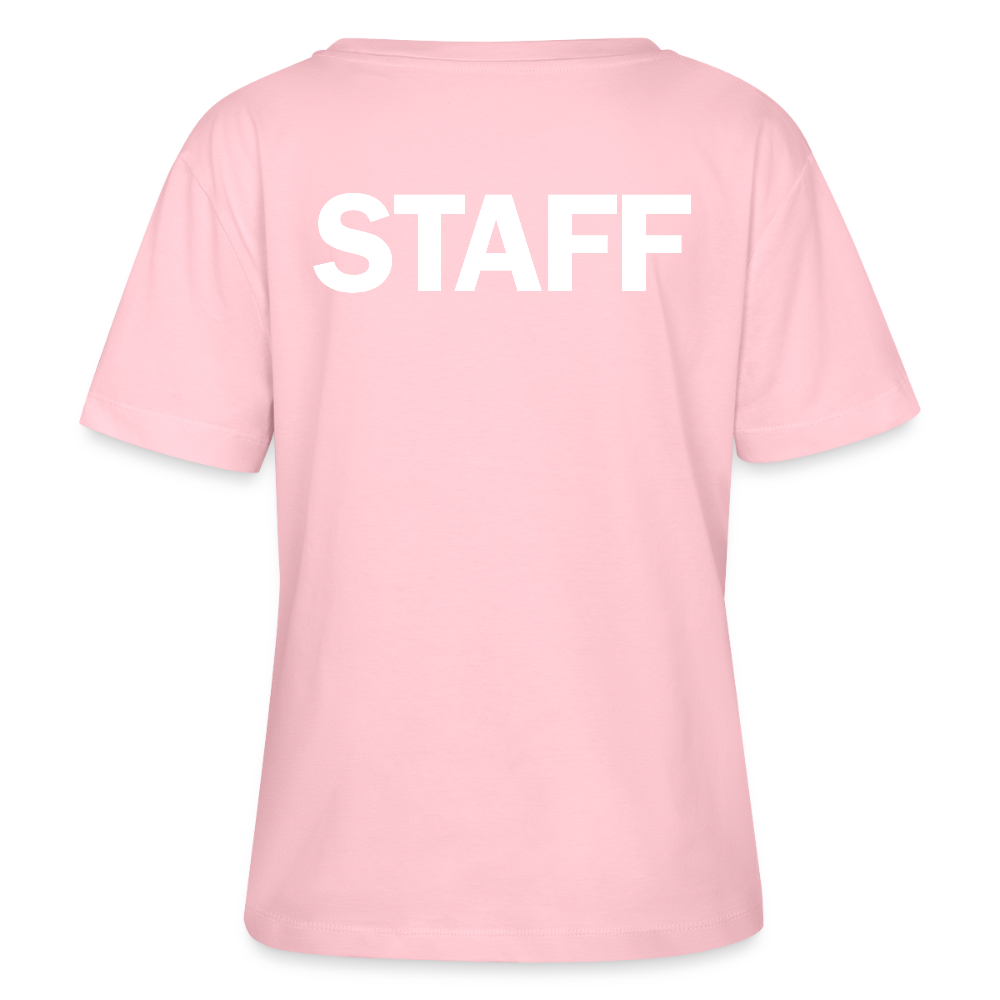 STAFF Stanley/Stella Serena Women’s Relaxed Organic T-Shirt - pale pink