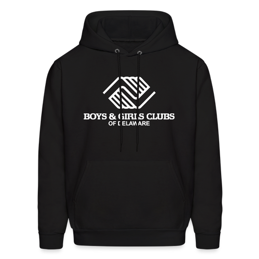 LOGO ONLY Men's Hoodie - black