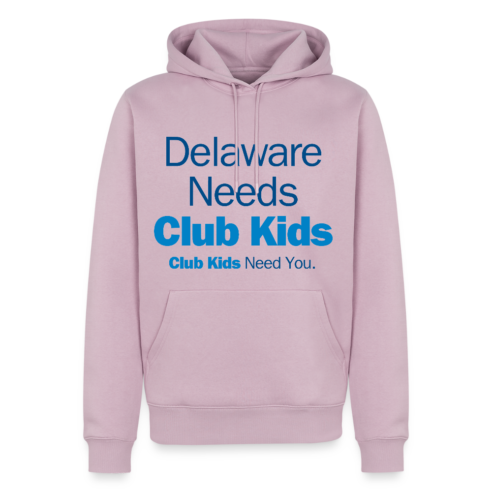 Delaware Needs Club Kids Men’s Premium Hoodie - dusty pink