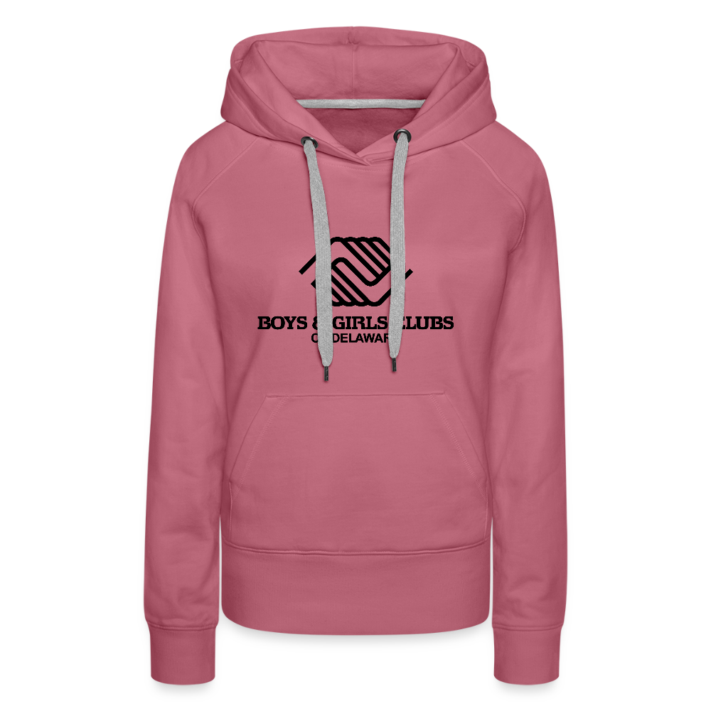 LOGO ONLY Women’s Premium Hoodie - mauve