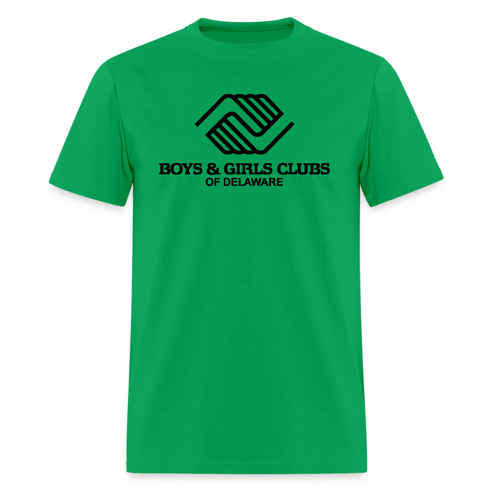 LOGO ONLY Men's T-Shirt | GILDAN 5000 - bright green