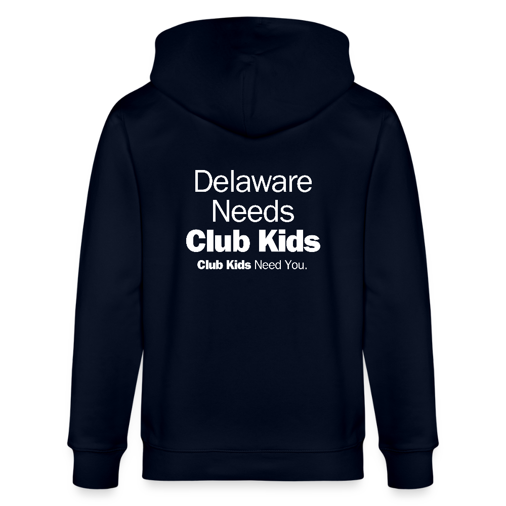 BGCDE Club Kids Need You Stanley/Stella Cultivator Organic Zip Hoodie - french navy