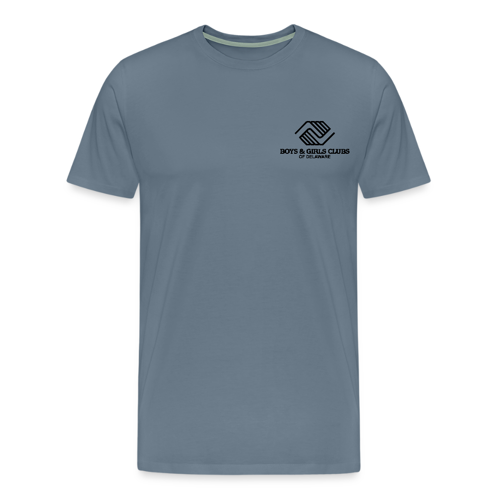 STAFF Men's Premium T-Shirt - steel blue