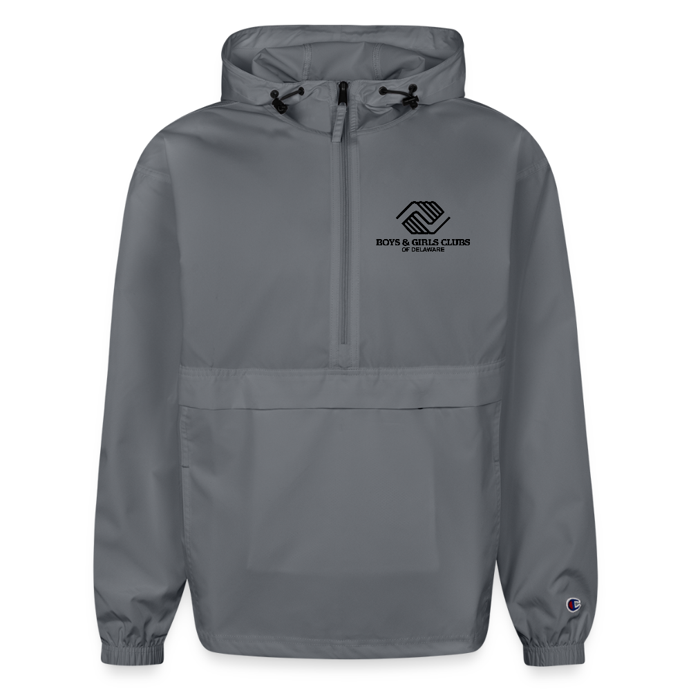 LOGO ONLY Champion Packable Jacket - gray