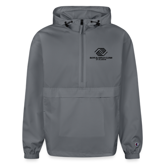 LOGO ONLY Champion Packable Jacket - gray