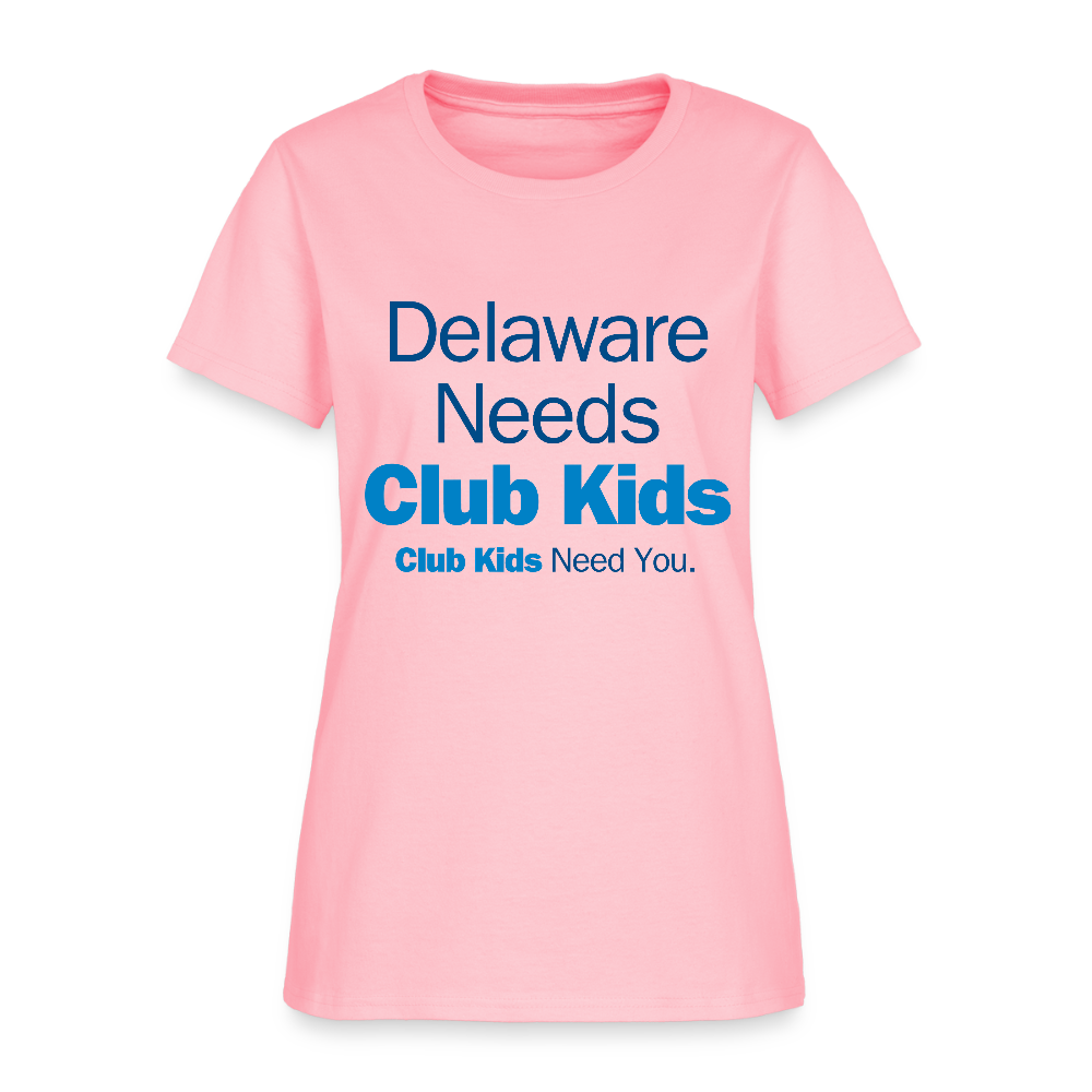 Delaware Needs Club Kids Women's T-Shirt - pink