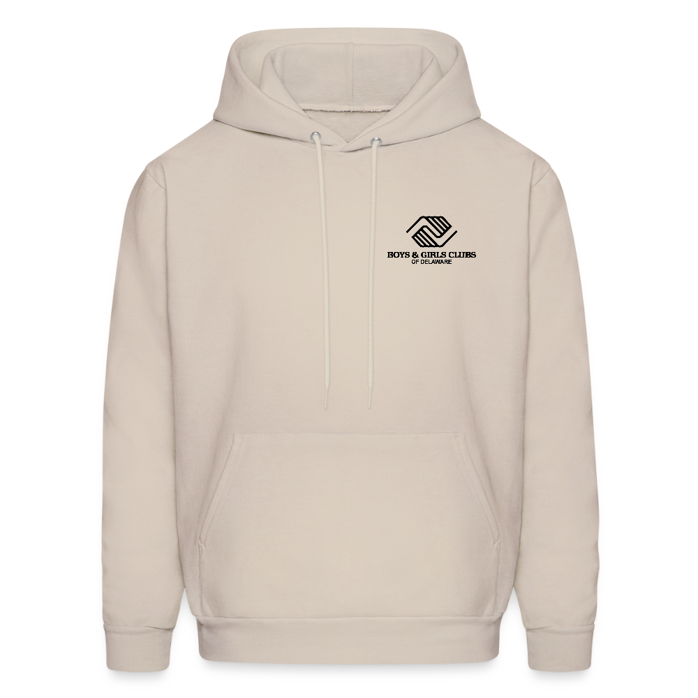 LOGO ONLY Men's Hoodie - Sand