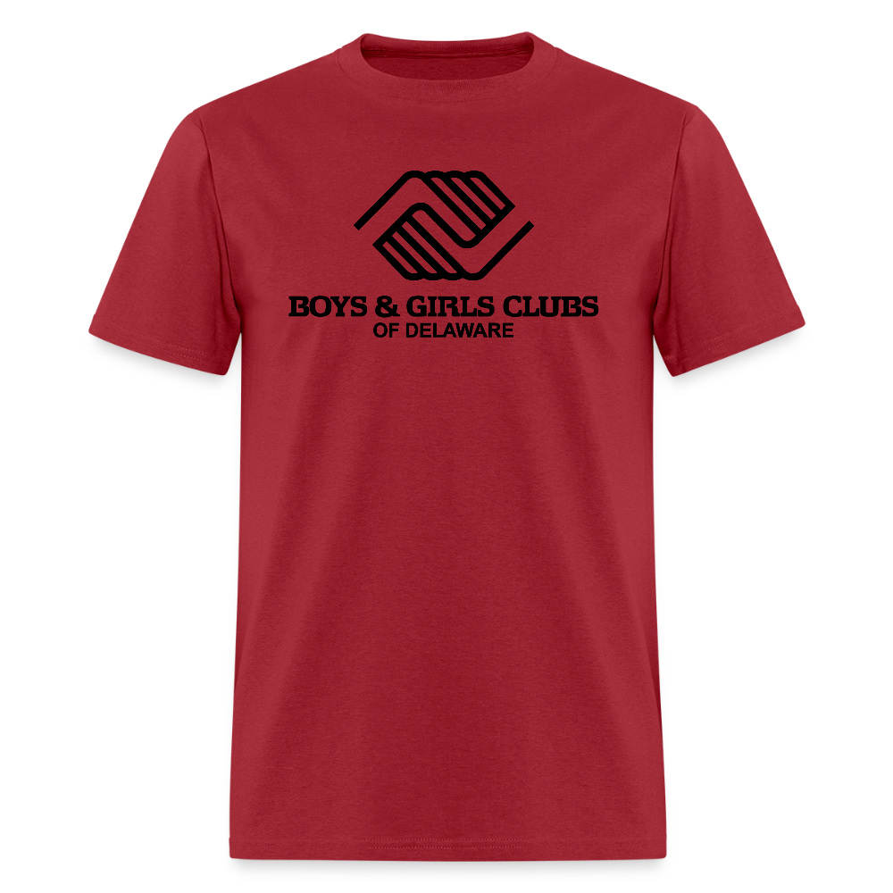 LOGO ONLY Men's T-Shirt | GILDAN 5000 - dark red