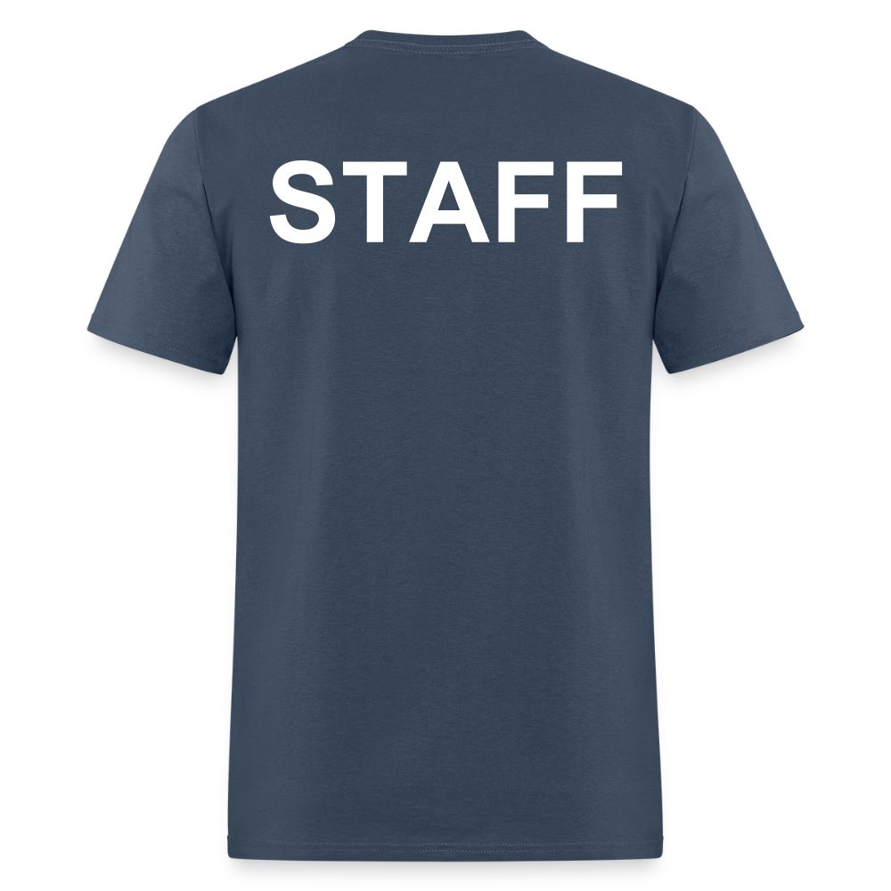 STAFF Men's T-Shirt | GILDAN 5000 -  blue dusk