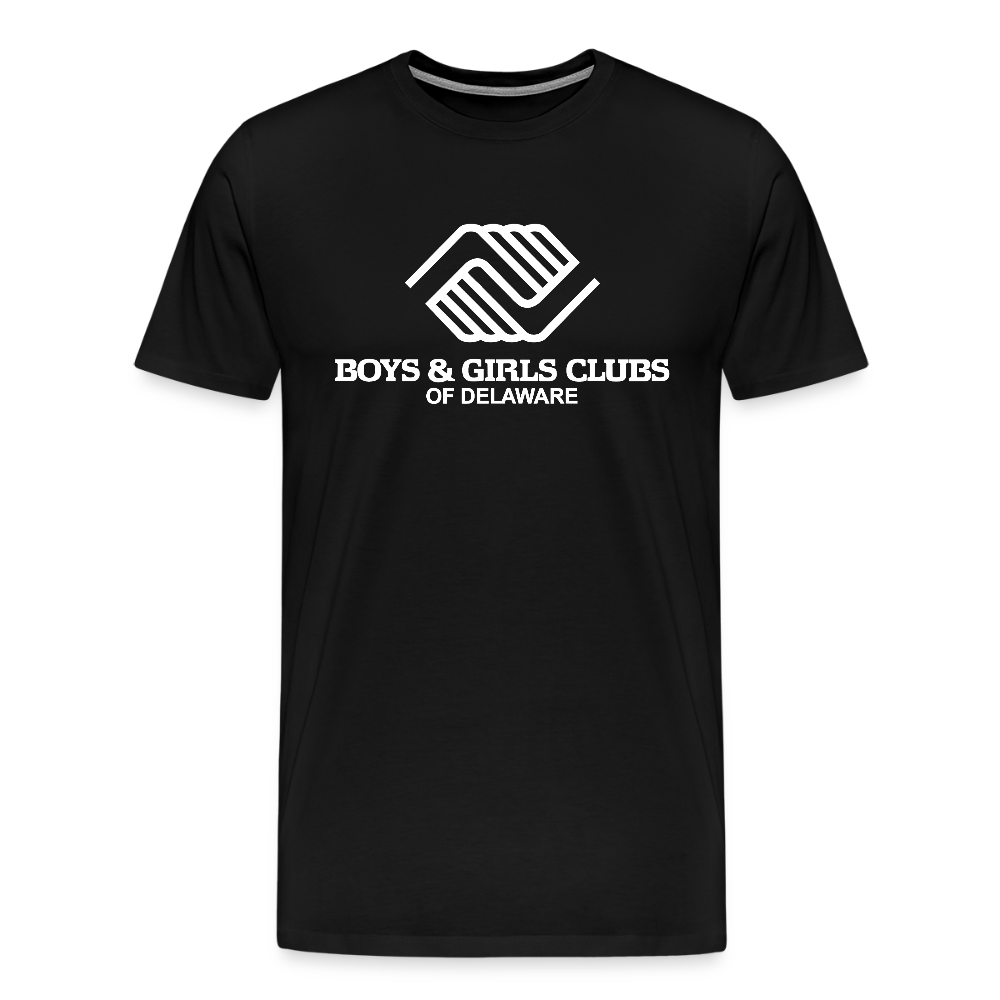 LOGO ONLY Men's Premium T-Shirt - black