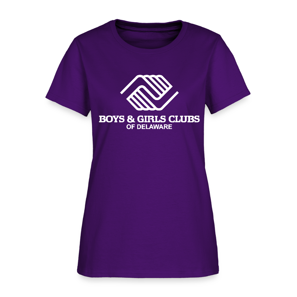 LOGO ONLY Women's T-Shirt - purple