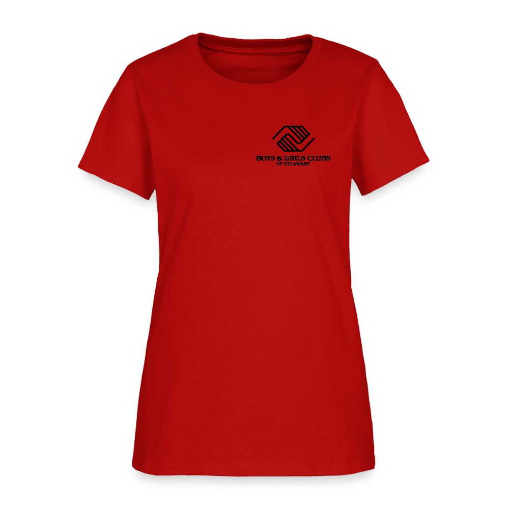 LOGO ONLY Women's T-Shirt - red