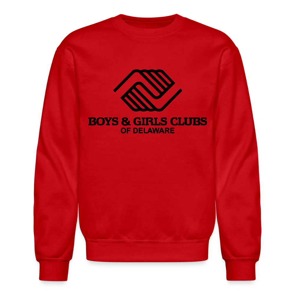 LOGO ONLY Crewneck Sweatshirt - red
