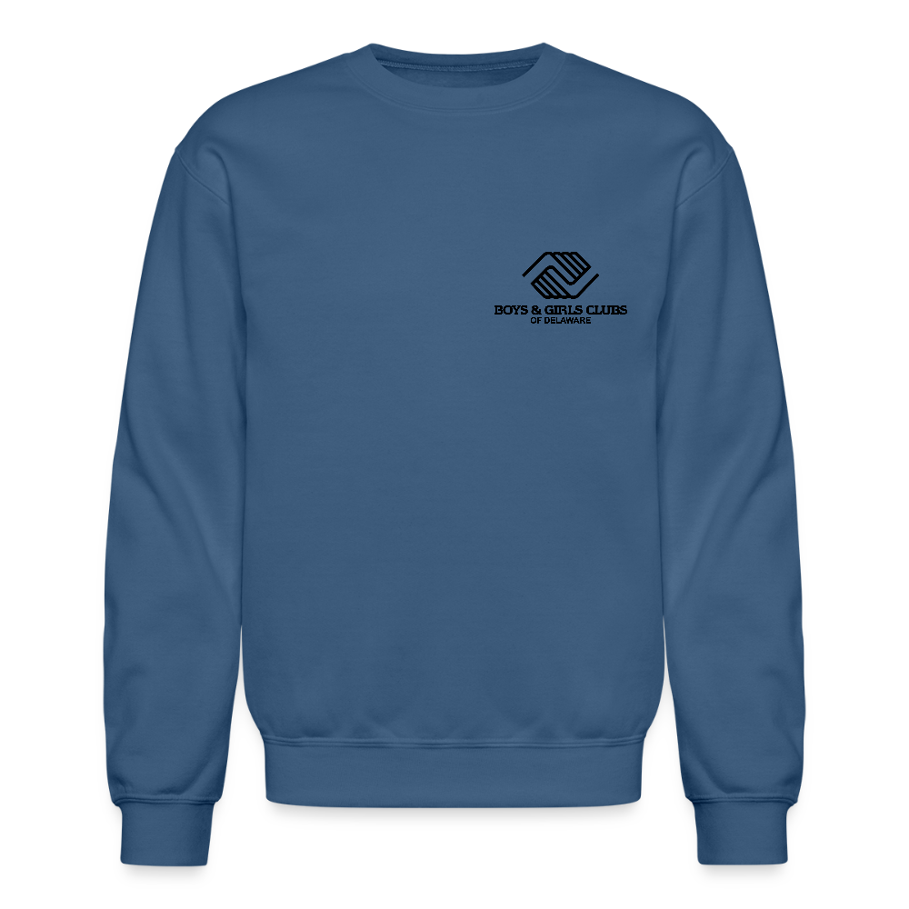 LOGO ONLY Crewneck Sweatshirt - indigo blue