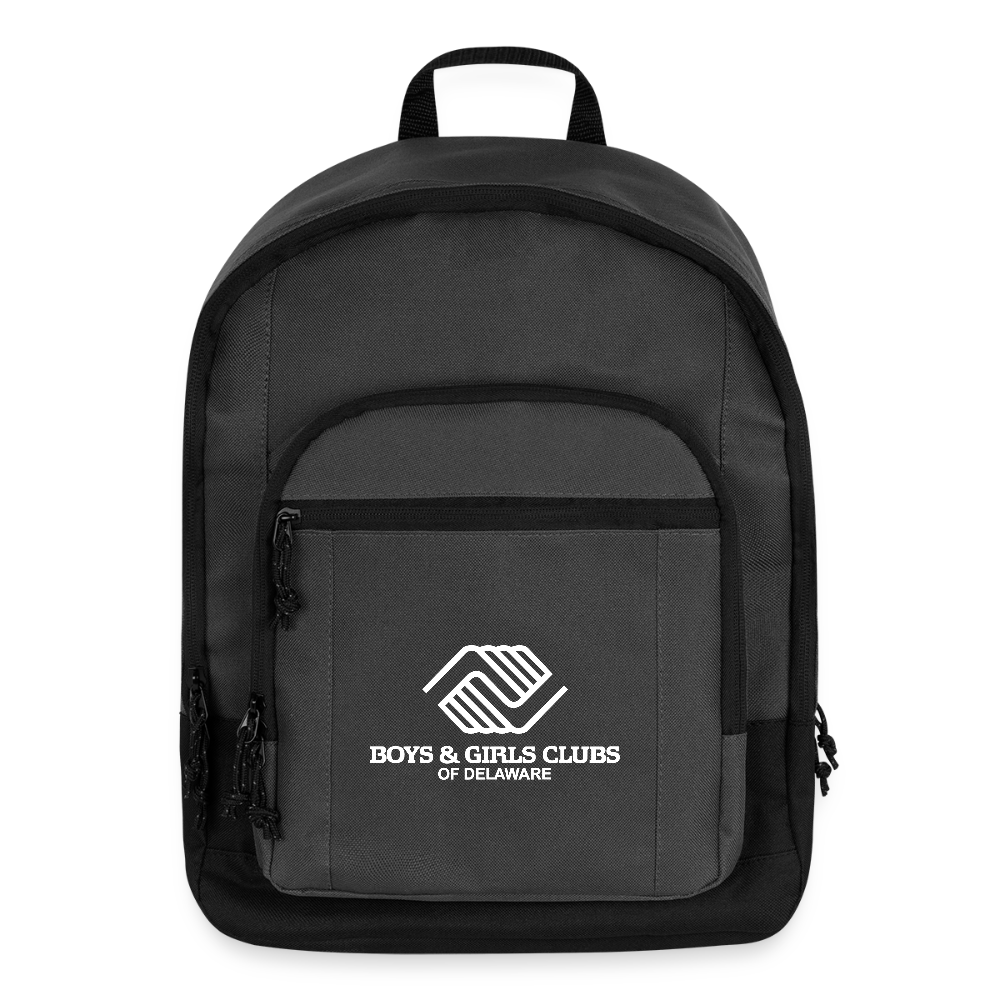 LOGO ONLY Basic Backpack - charcoal grey