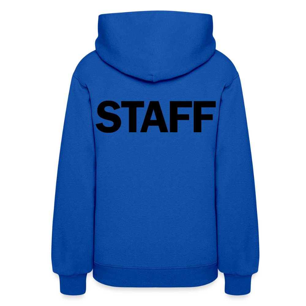 STAFF Women's Hoodie - royal blue