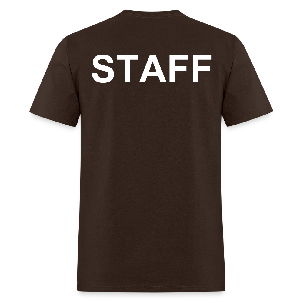 STAFF Men's T-Shirt | GILDAN 5000 - brown