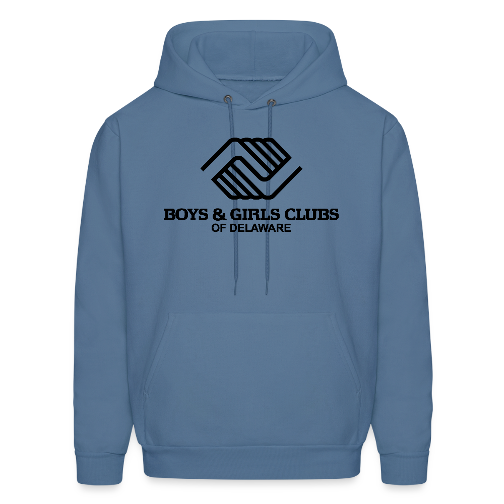 LOGO ONLY Men's Hoodie - denim blue