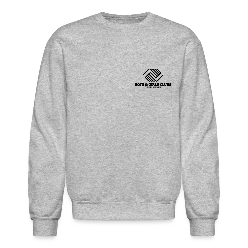 LOGO ONLY Crewneck Sweatshirt - heather gray