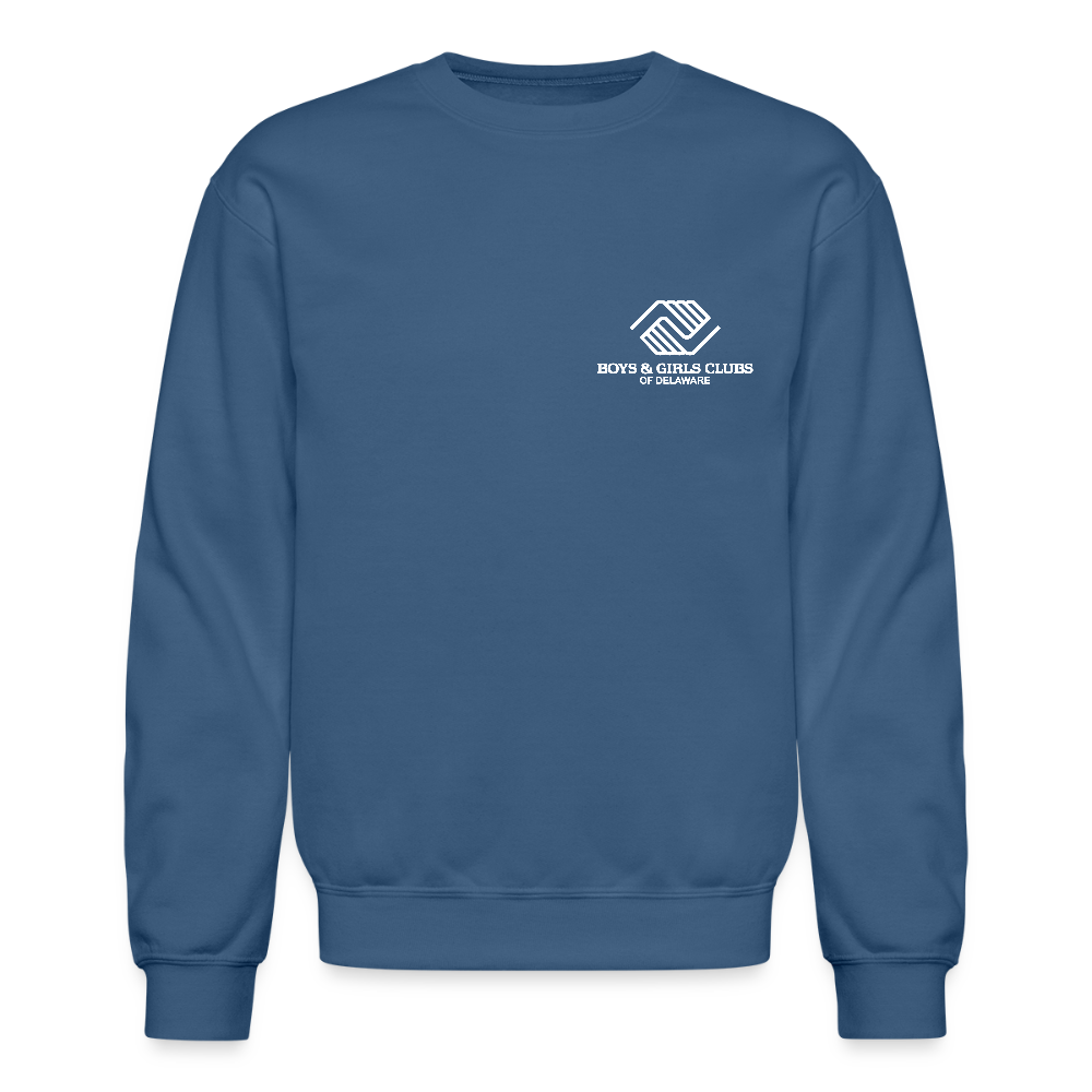LOGO ONLY Crewneck Sweatshirt - indigo blue