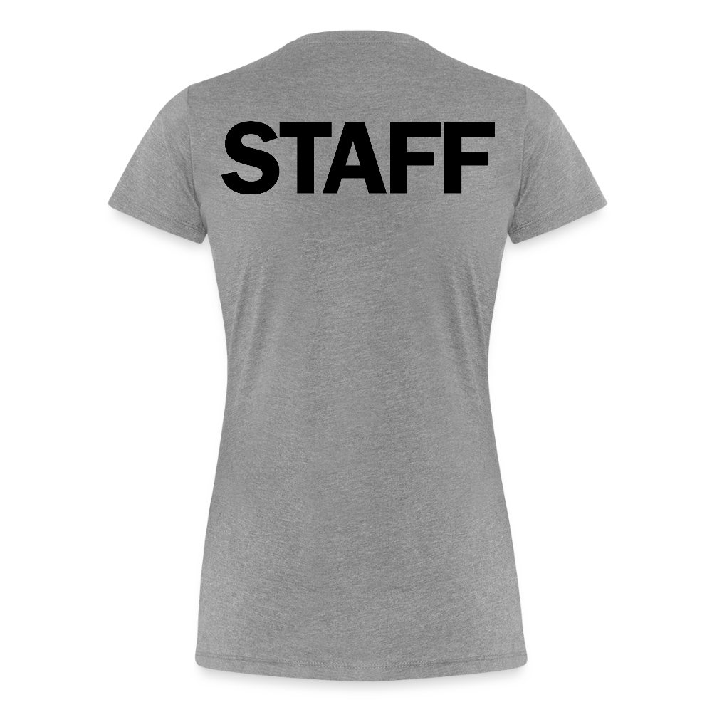STAFF Women’s Premium T-Shirt - heather gray