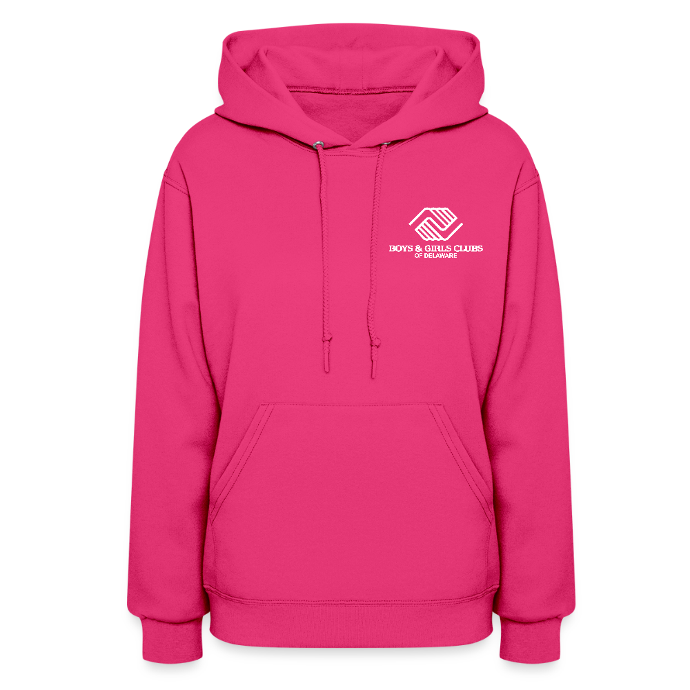 LOGO ONLY Women's Hoodie - fuchsia