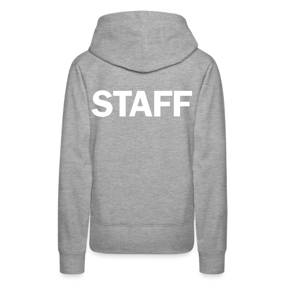 STAFF Women’s Premium Hoodie - heather grey