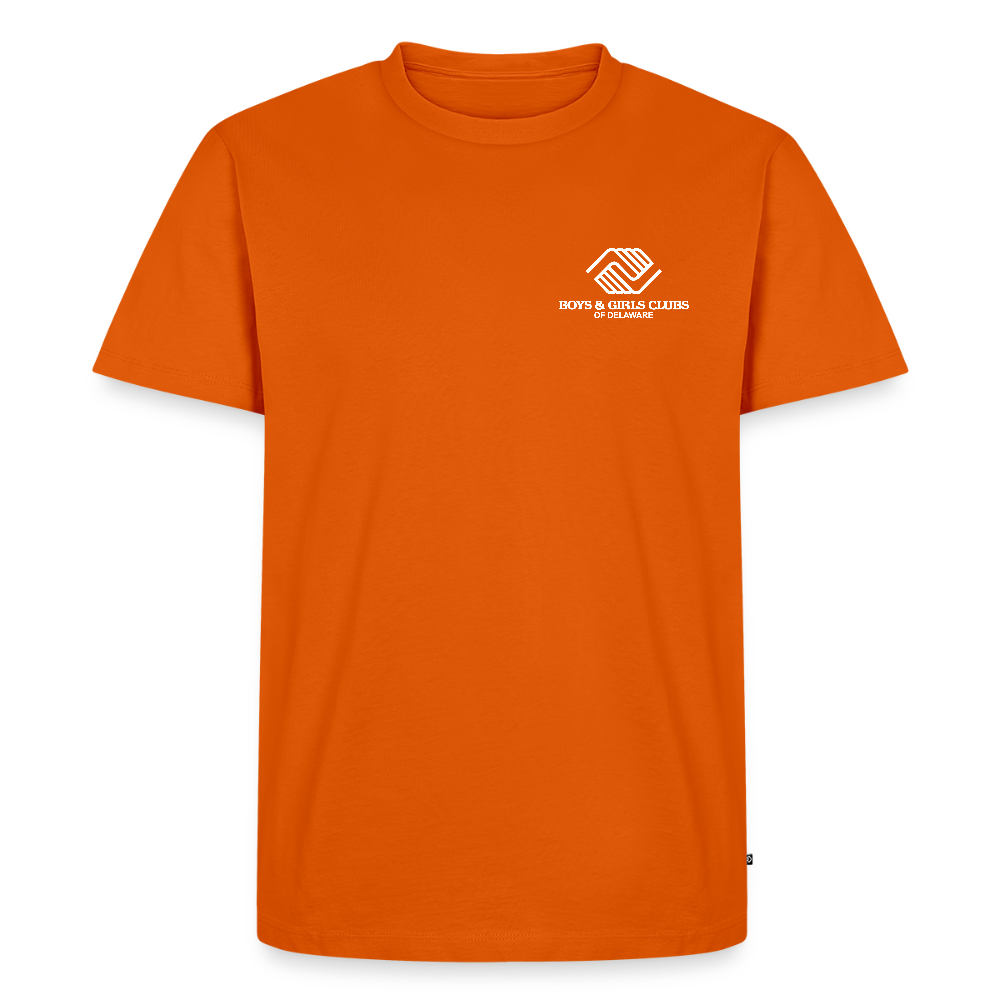 LOGO ONLY Men's Premium T-Shirt - orange 