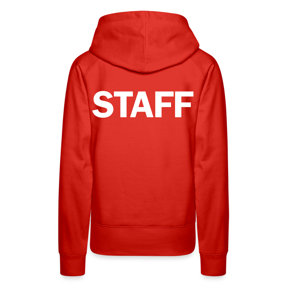 STAFF Women’s Premium Hoodie - red