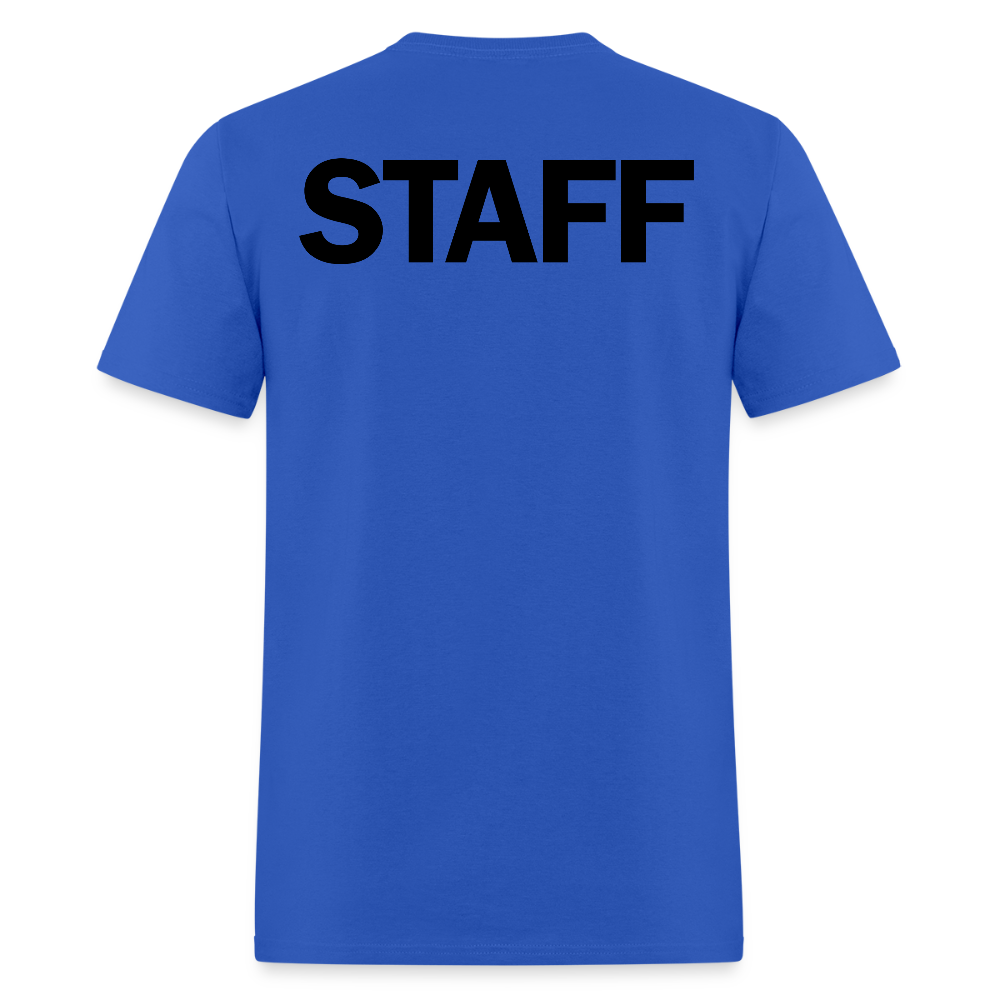 STAFF Men's T-Shirt | GILDAN 5000 - royal blue