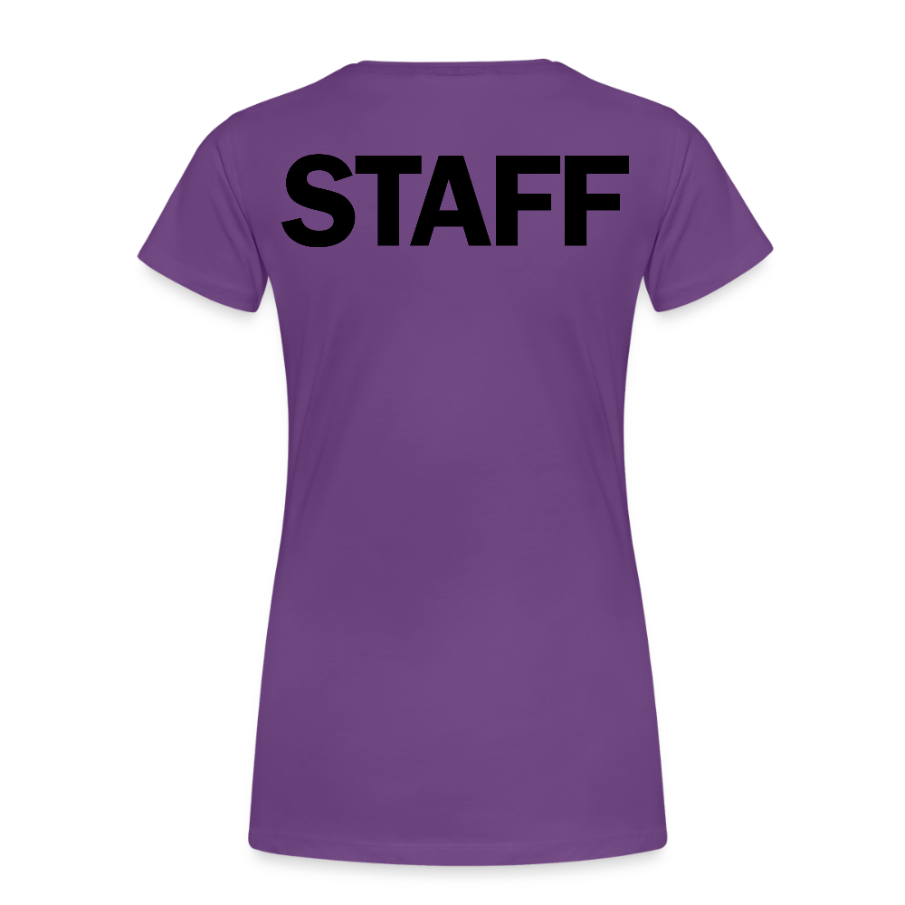 STAFF Women’s Premium T-Shirt - purple