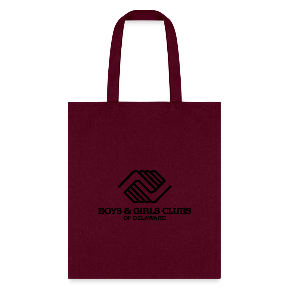 LOGO ONLY Tote Bag - burgundy