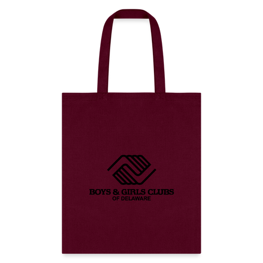 LOGO ONLY Tote Bag - burgundy