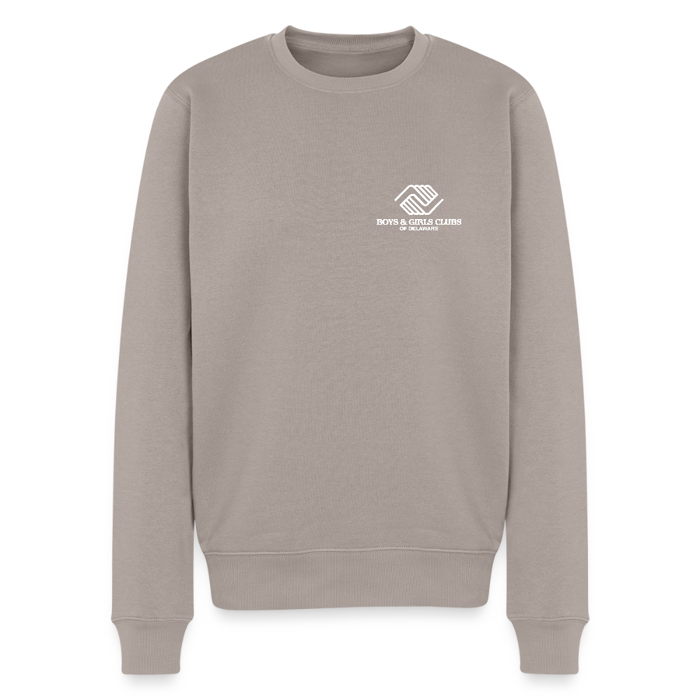 LOGO ONLY Men’s Premium Sweatshirt - taupe