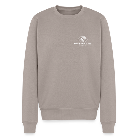 LOGO ONLY Men’s Premium Sweatshirt - taupe