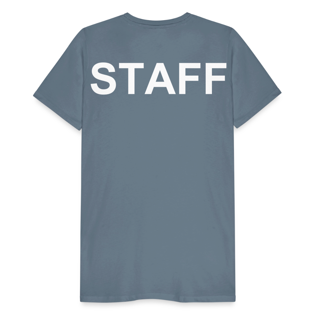 STAFF Men's Premium T-Shirt - steel blue