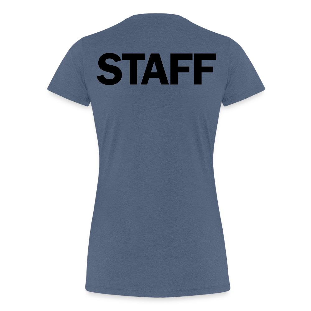 STAFF Women’s Premium T-Shirt - heather blue