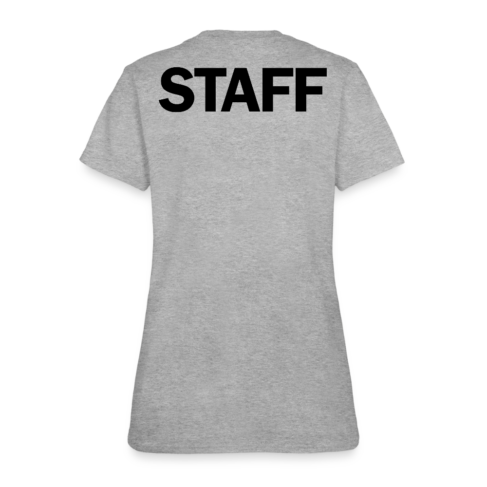 STAFF Women's T-Shirt - heather gray
