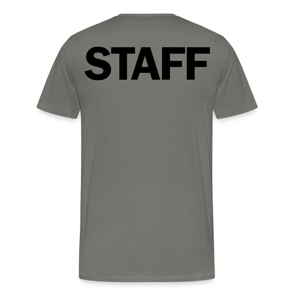 STAFF Men's Premium T-Shirt - asphalt gray