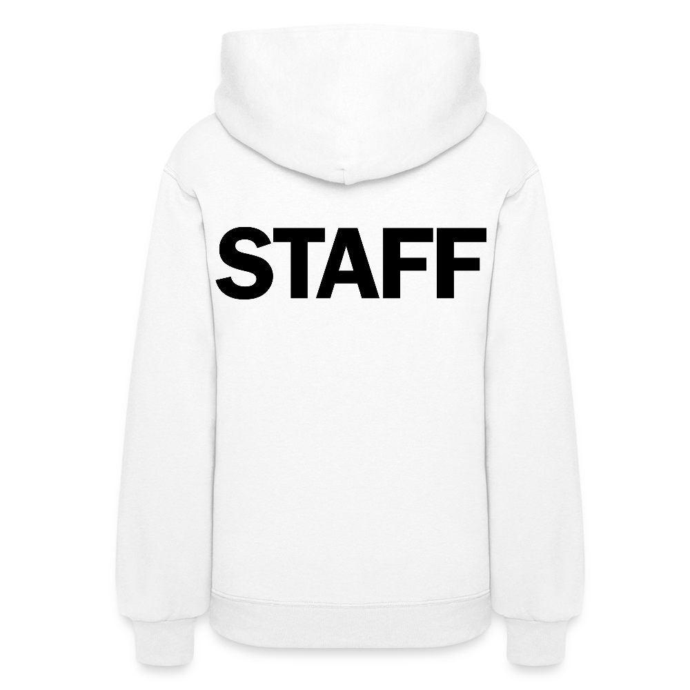 STAFF Women's Hoodie - white