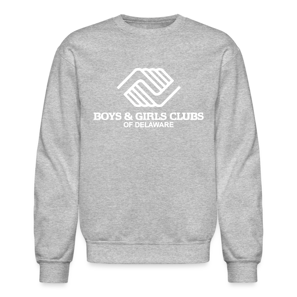 LOGO ONLY Crewneck Sweatshirt - heather gray