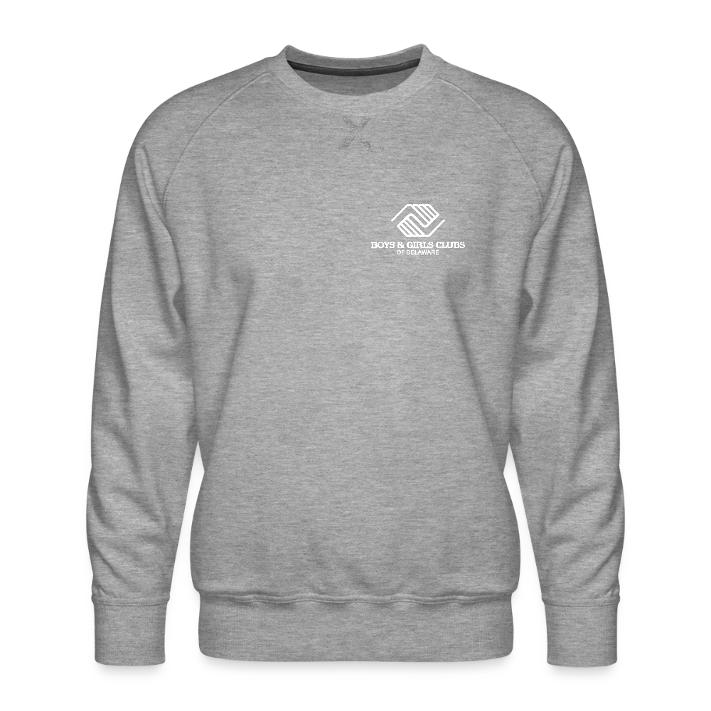 BGCDE Club Kids Need You  Men’s Premium Sweatshirt - heather grey