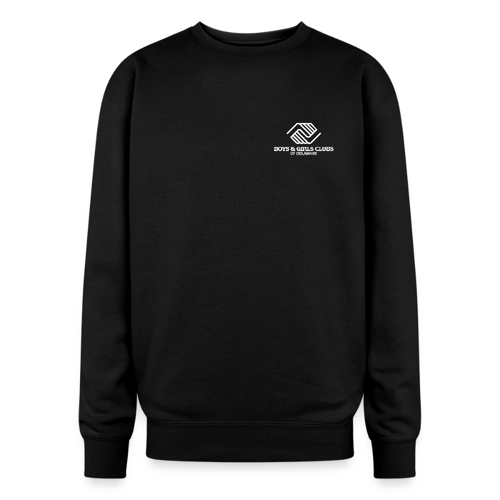 BGCDE Club Kids Need You Oversized Crewneck Sweatshirt - black